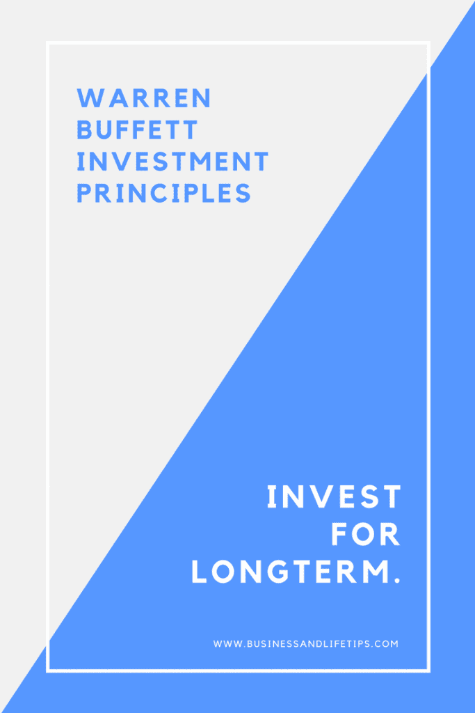 Warren Buffett Investment Principles