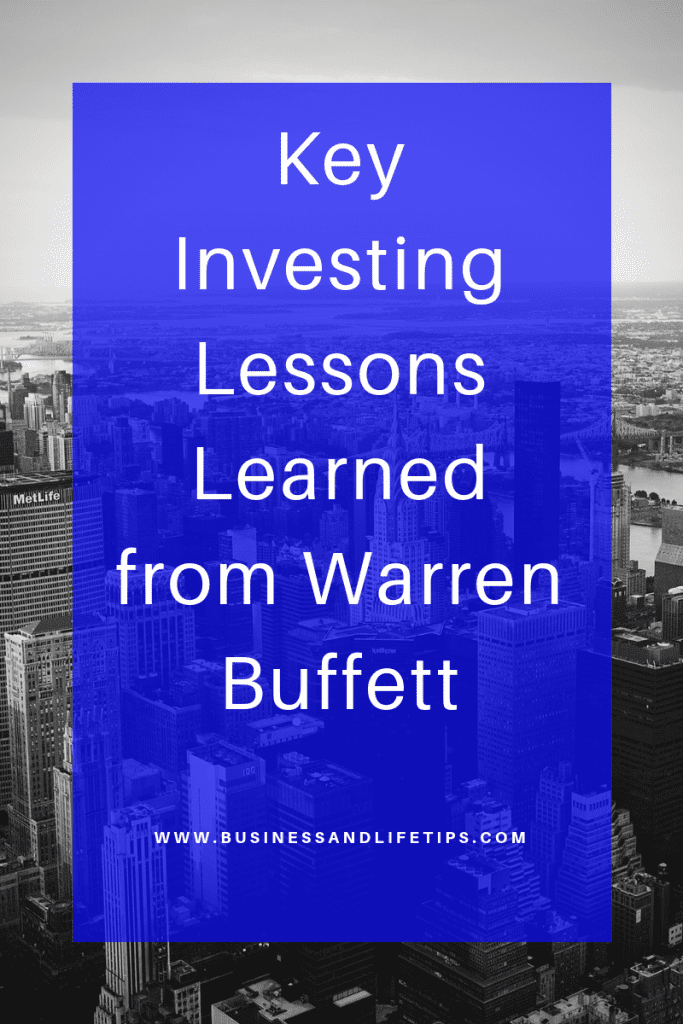 Warren Buffett Investing Lessons