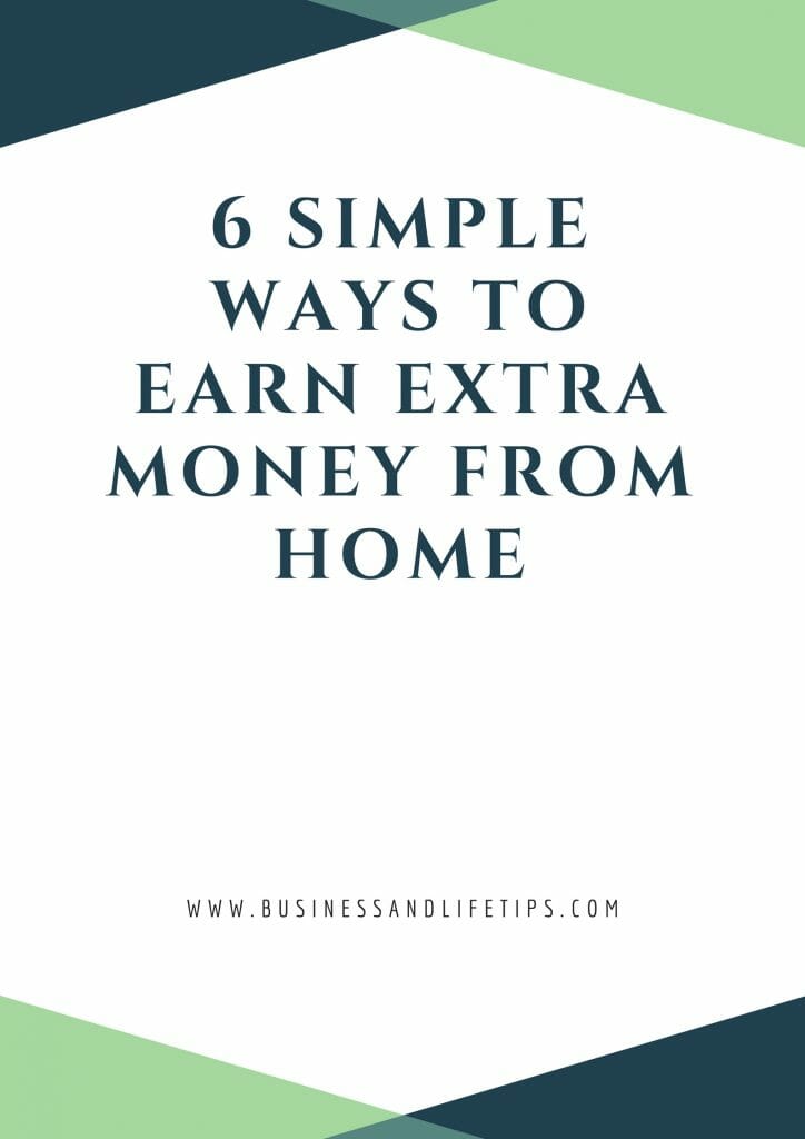 simple ways to earn extra money from home