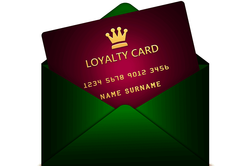 Loyalty card used as a key component for personal finance management for students