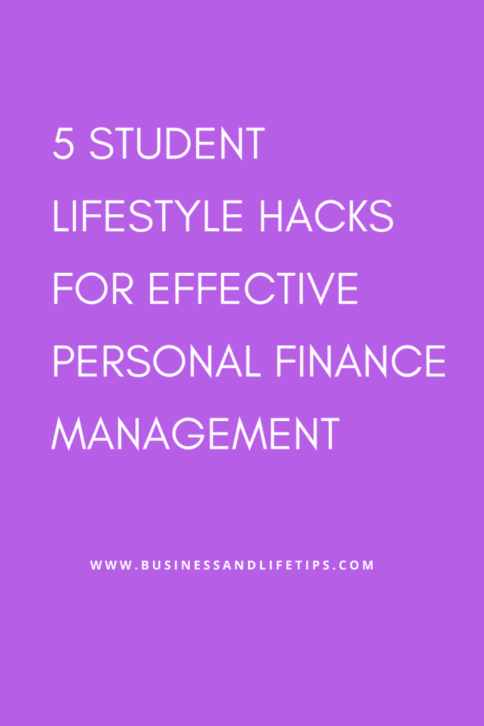 Personal Finance management for students