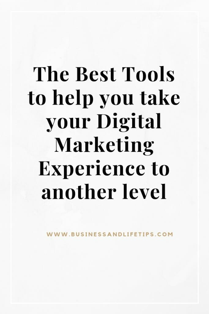 The Best Digital Marketing Tools