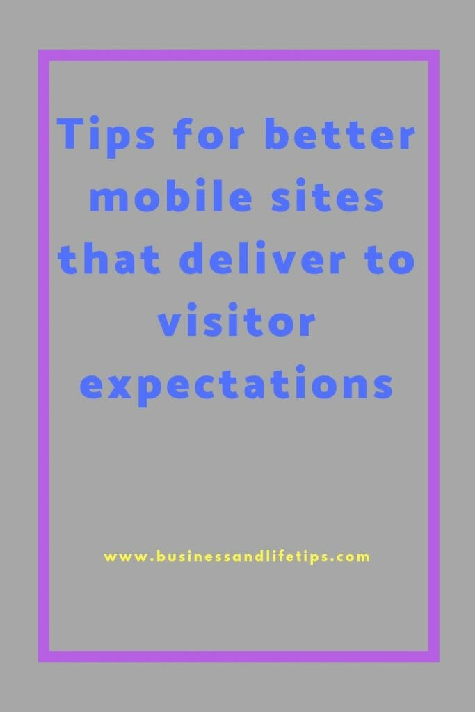 How to optimize your website for your mobile users