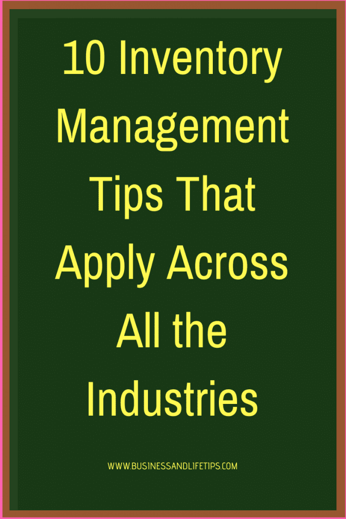 10 Inventory Management Tips