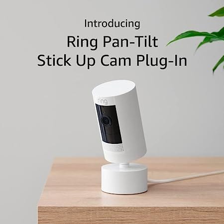 Ring Pan-Tilt Stick Up Cam Plug-In